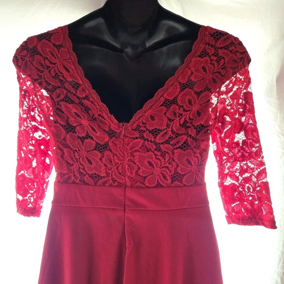 Beautiful Red Dress NWT - Picture 8 of 12